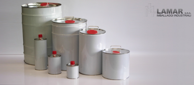 Contenitori cilindrici per prodotti a bassa viscosità