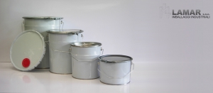 Conical containers with internal raw
